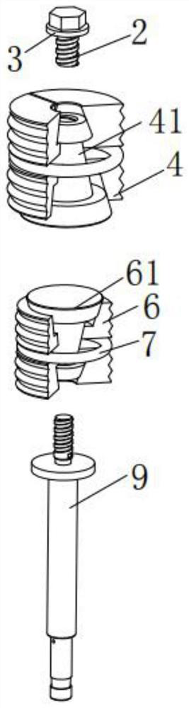 Fixture for fixing inverted conical surface workpiece