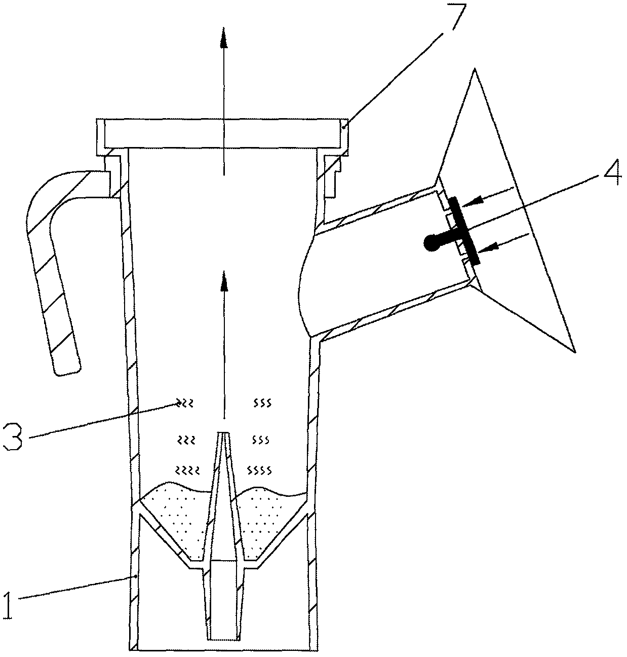 Method and device for realizing atomization inhalation synergism through high-sensitivity medicine-saving air bag