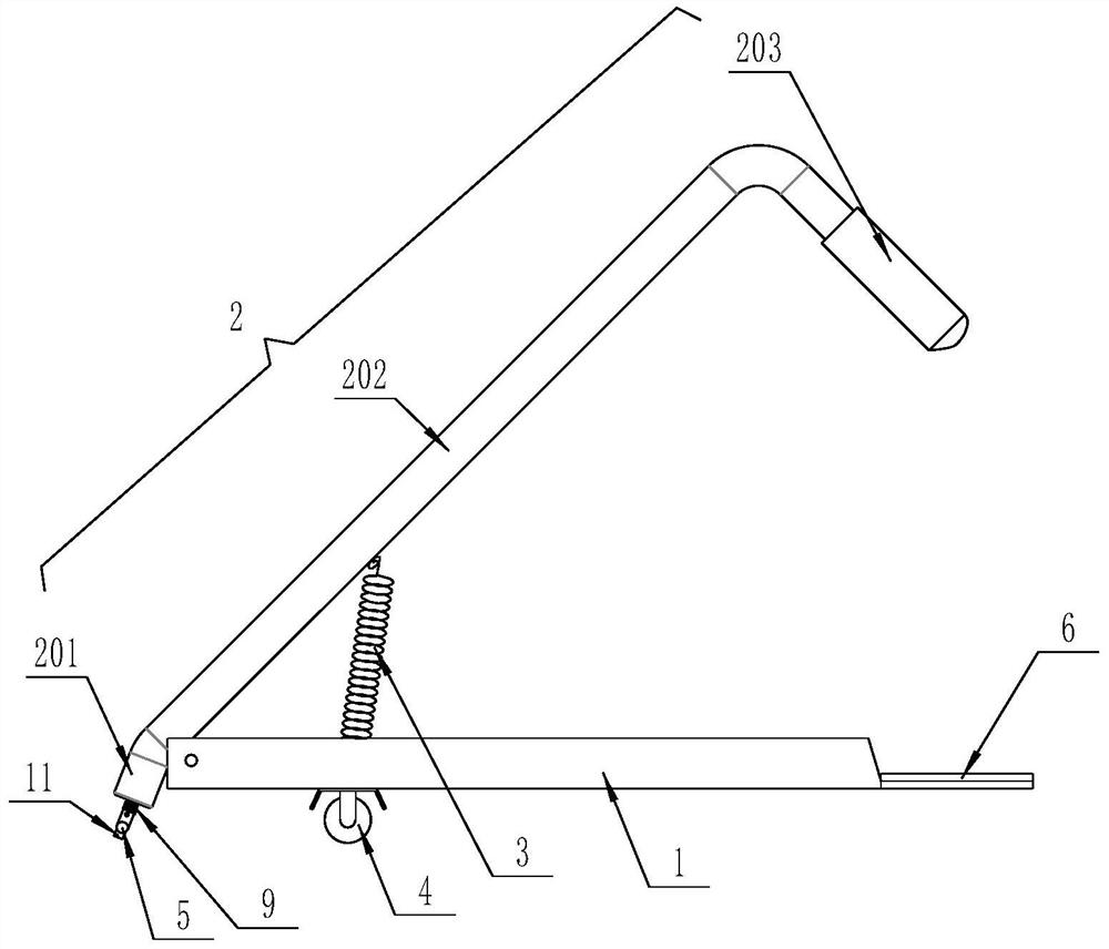 A special tool for opening a manhole cover and a method for opening a manhole cover using the tool