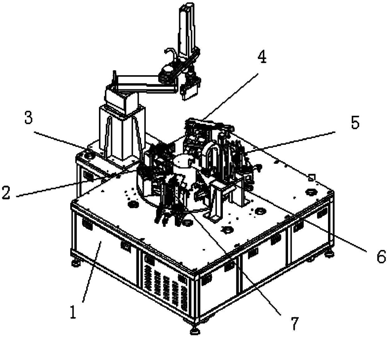 A battery sealing laser welding equipment