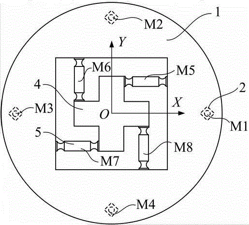 Orthogonal decoupling six-dimensional force sensor