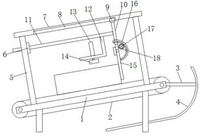 Code spraying device for fresh corn packaging bag