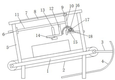 Code spraying device for fresh corn packaging bag