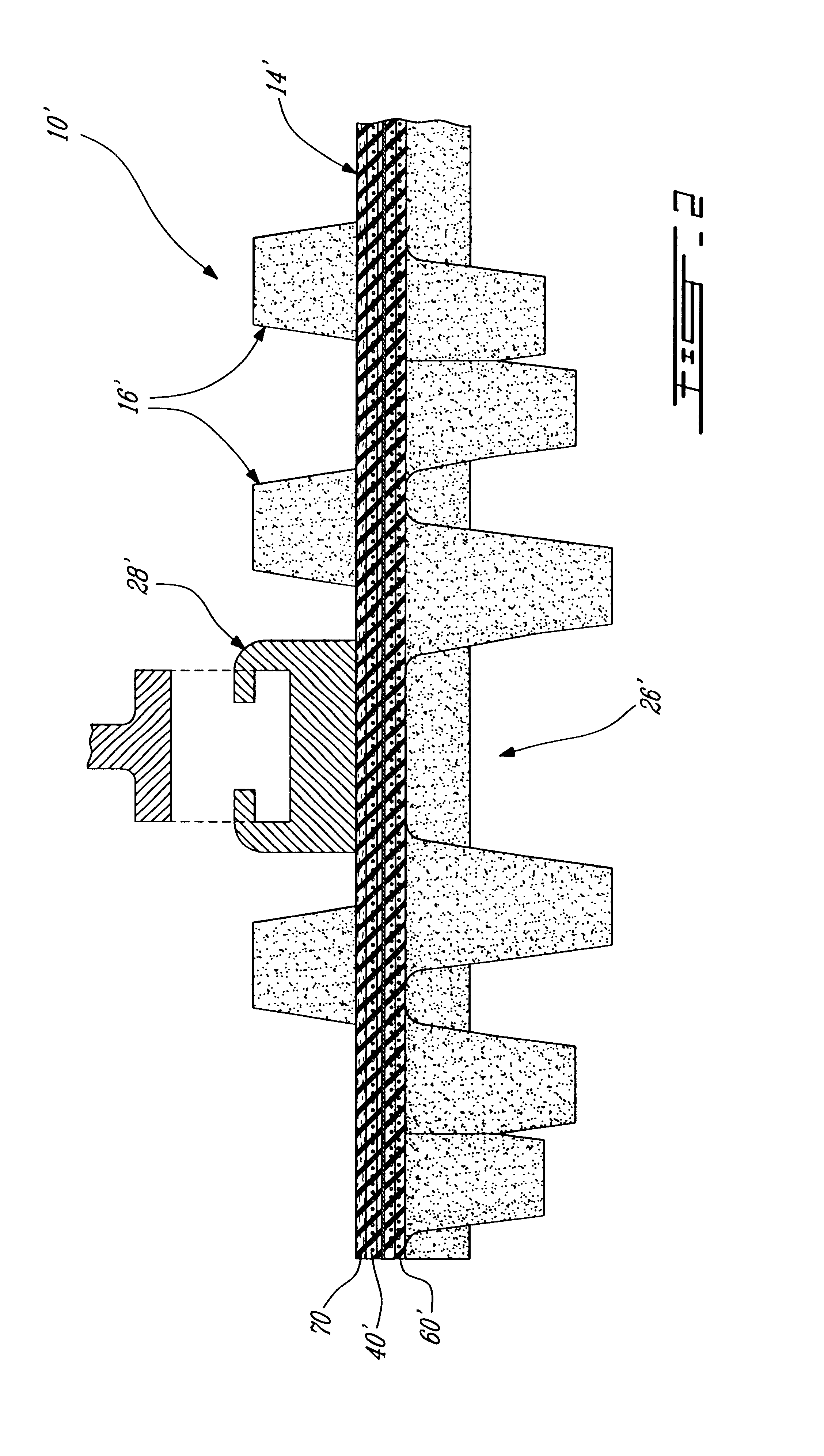 Snowmobile track belt