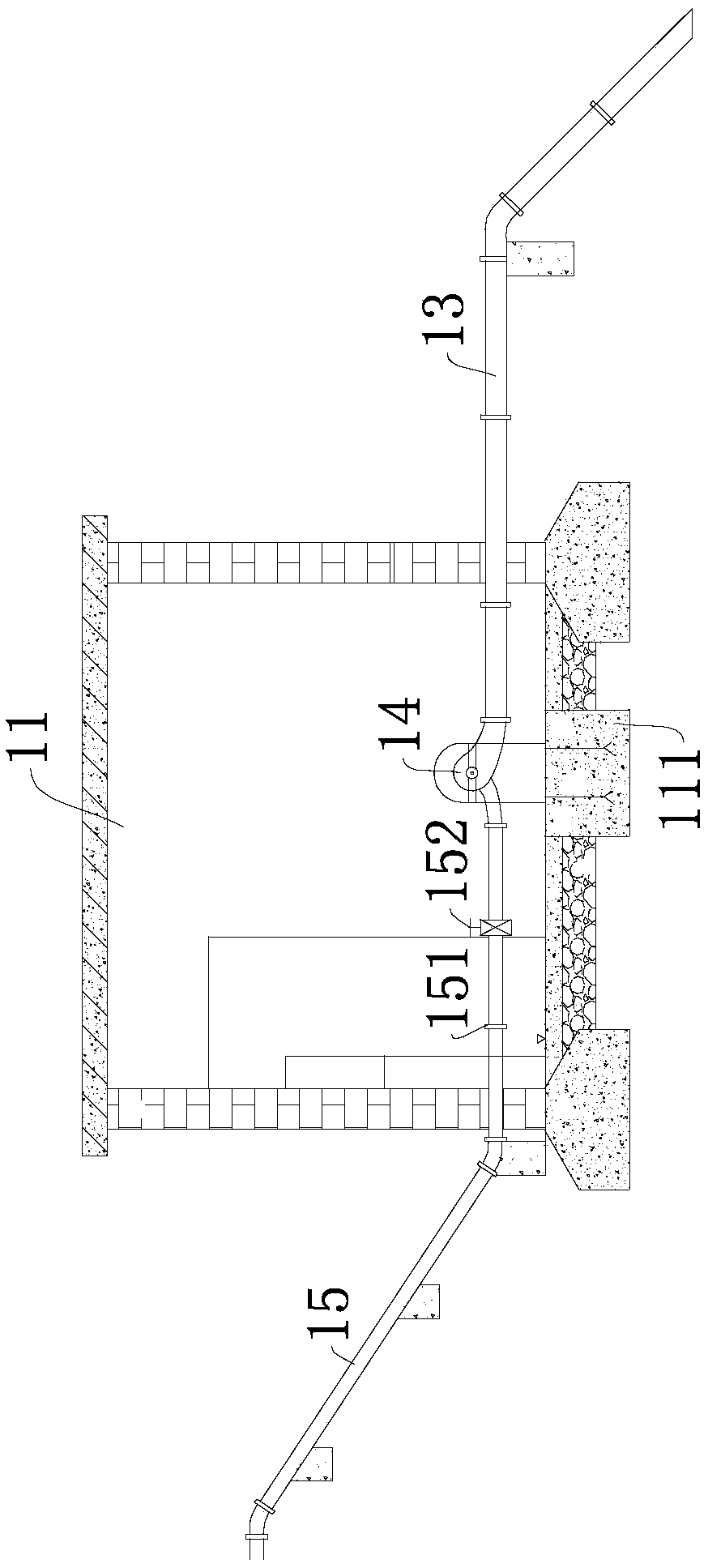 Irrigation and drainage system and construction method of water delivery canal