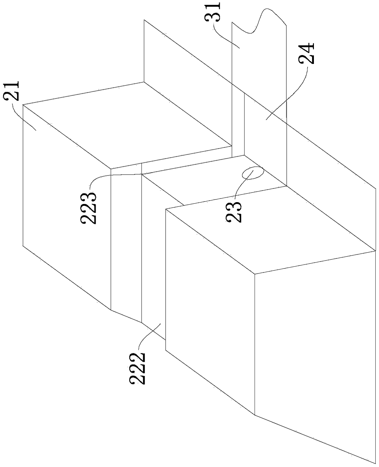 Irrigation and drainage system and construction method of water delivery canal