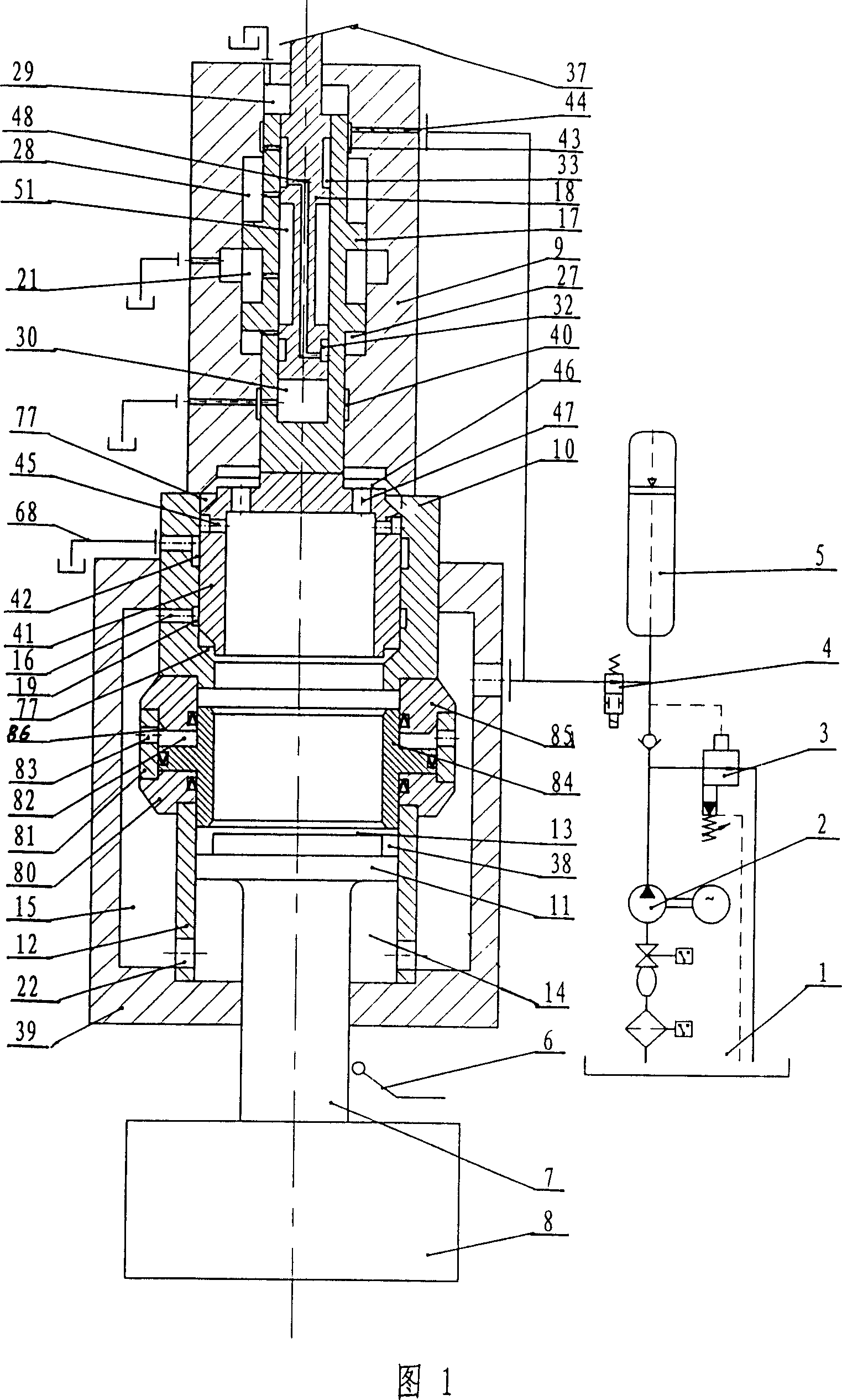 Electrohydraulic hammer