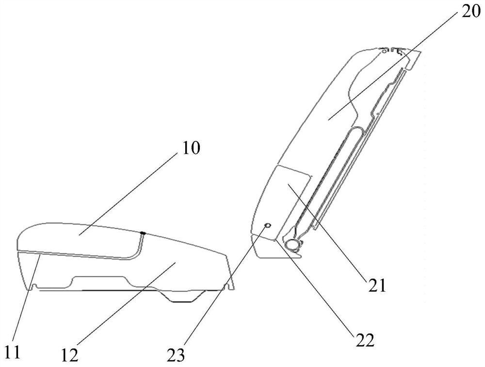 Vehicle seat and vehicle