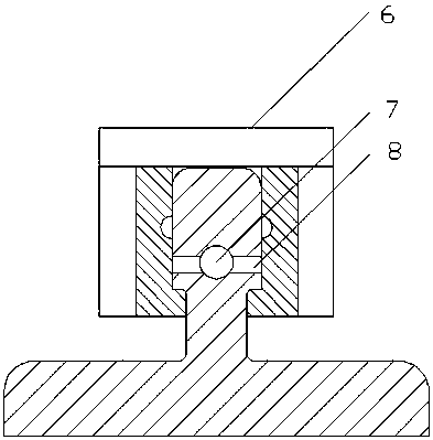 High-wear-resistance elevator guide rail