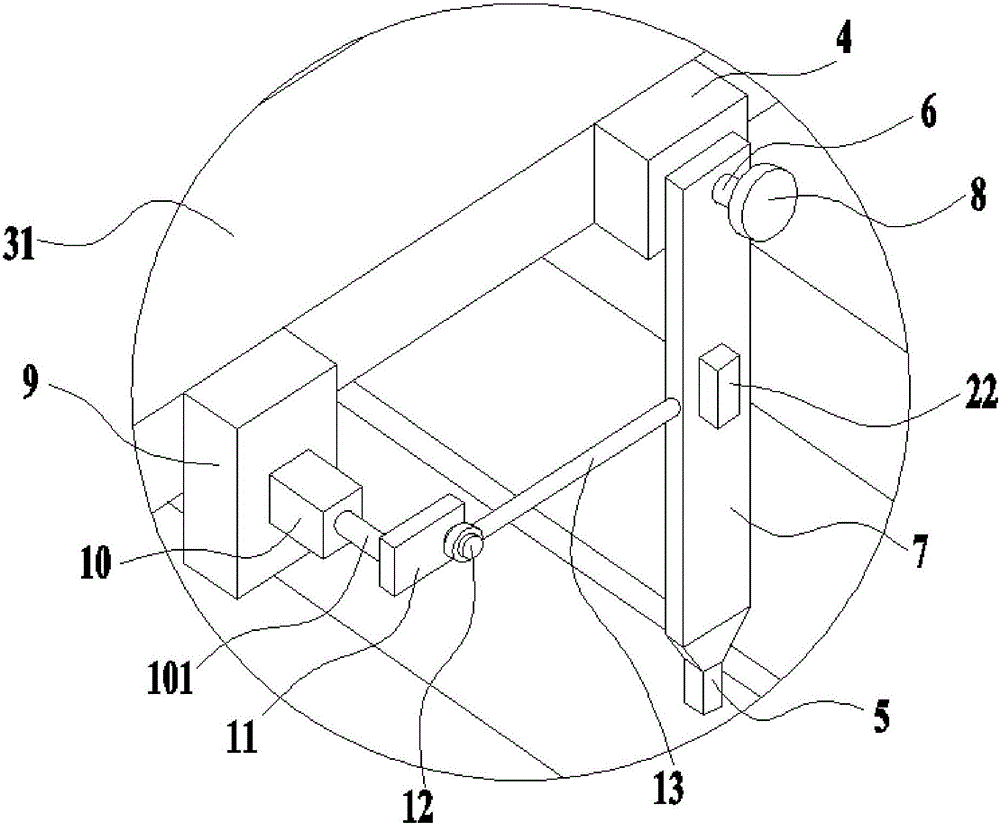 Automatic induction glue spraying device for brake shoe