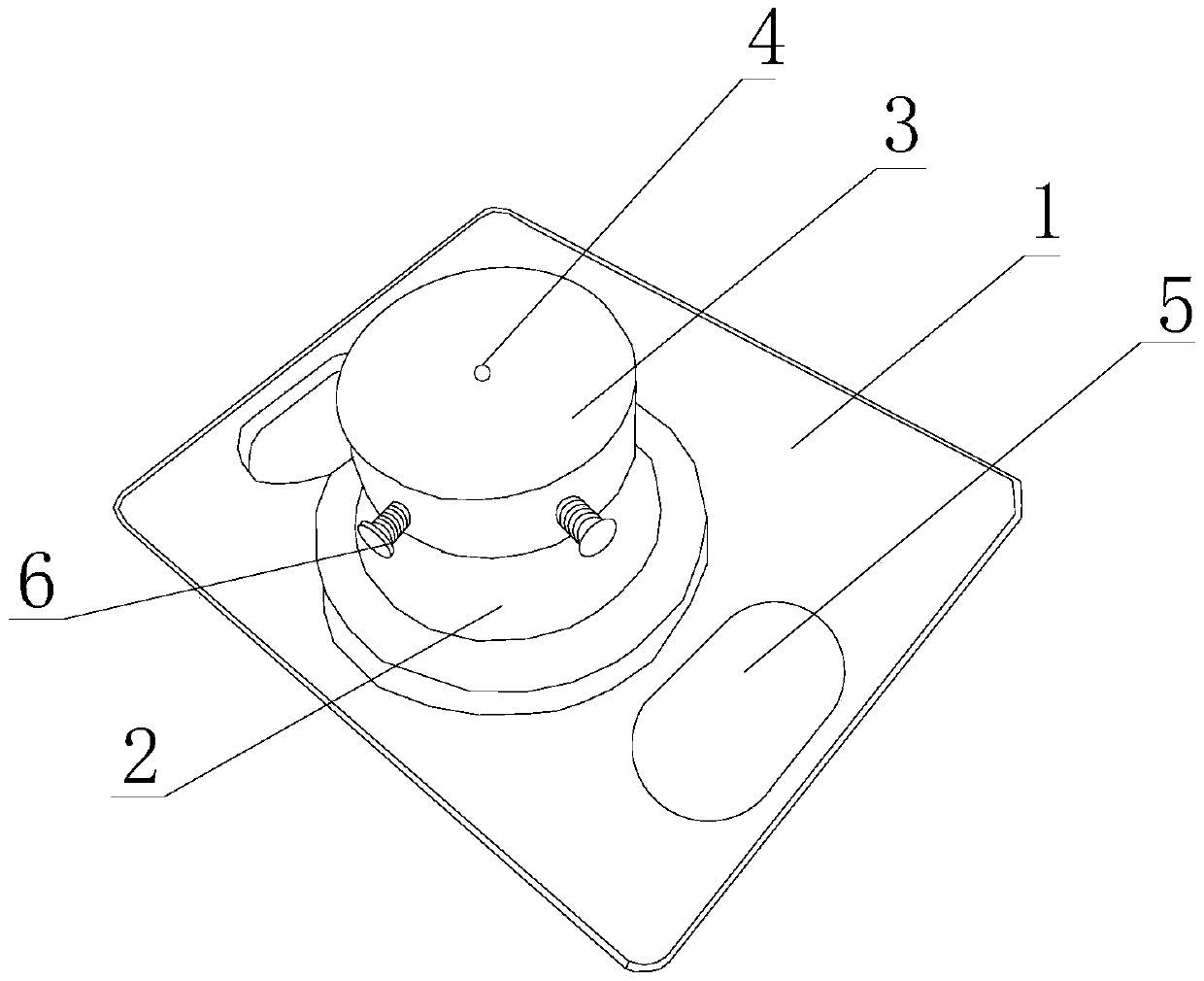 Calibration tool for laser head of color sorter