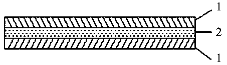 Inkjet transfer printing and dyeing paper used for nylon-containing fabrics, and making method and use method thereof