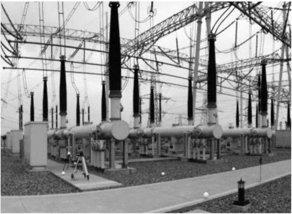 Method for modeling substation GIS equipment based on point cloud data