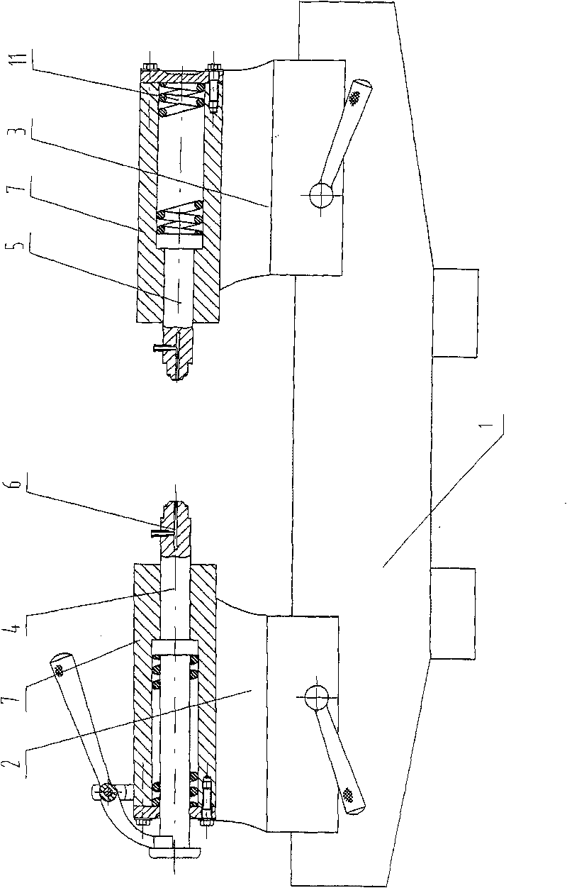 Test bench for tightness of oil conduit of engine camshaft