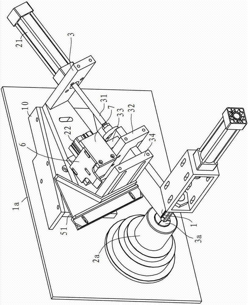 Feeding mechanism for shafts and machine tool head adopting same