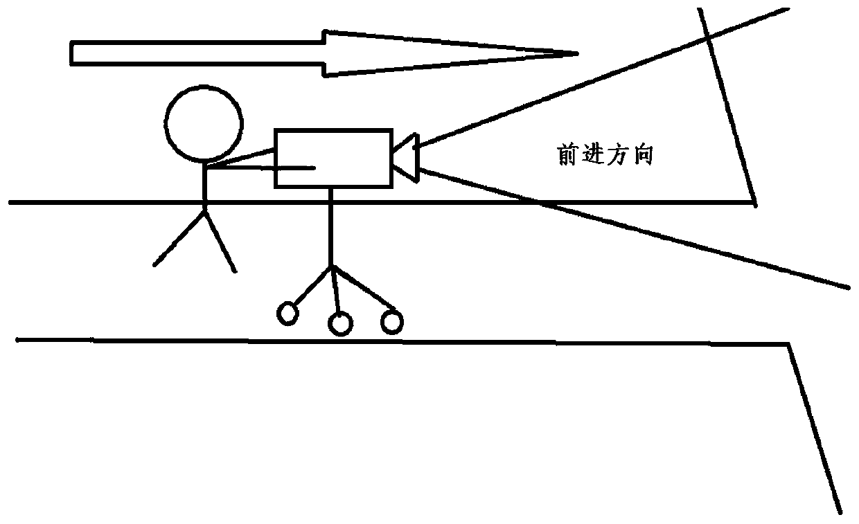 Indoor navigation method and system based on video live-action navigation technology