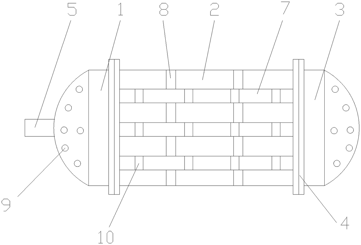 Heat dissipation type motor for domestic stirrer