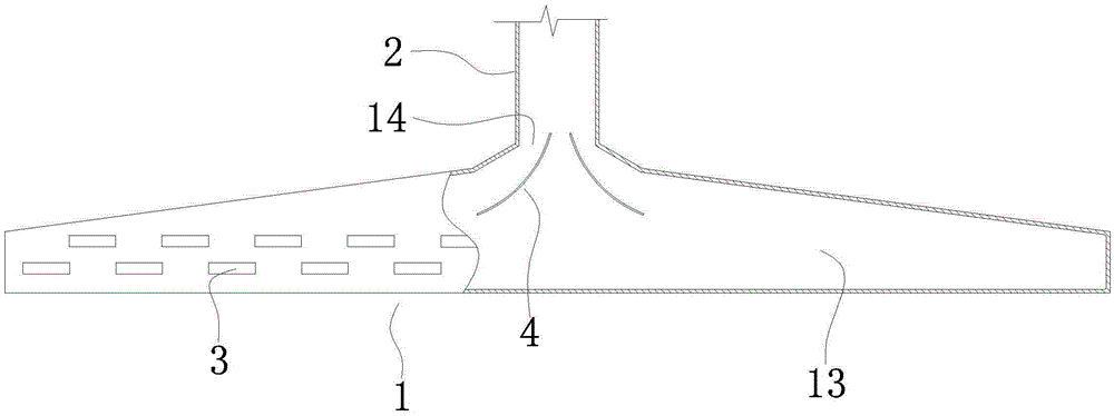 A wind screen device for battery plate curing room