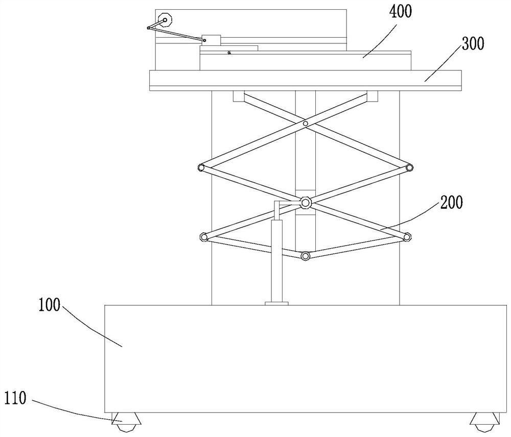 Adjustable power transmission cable installation device