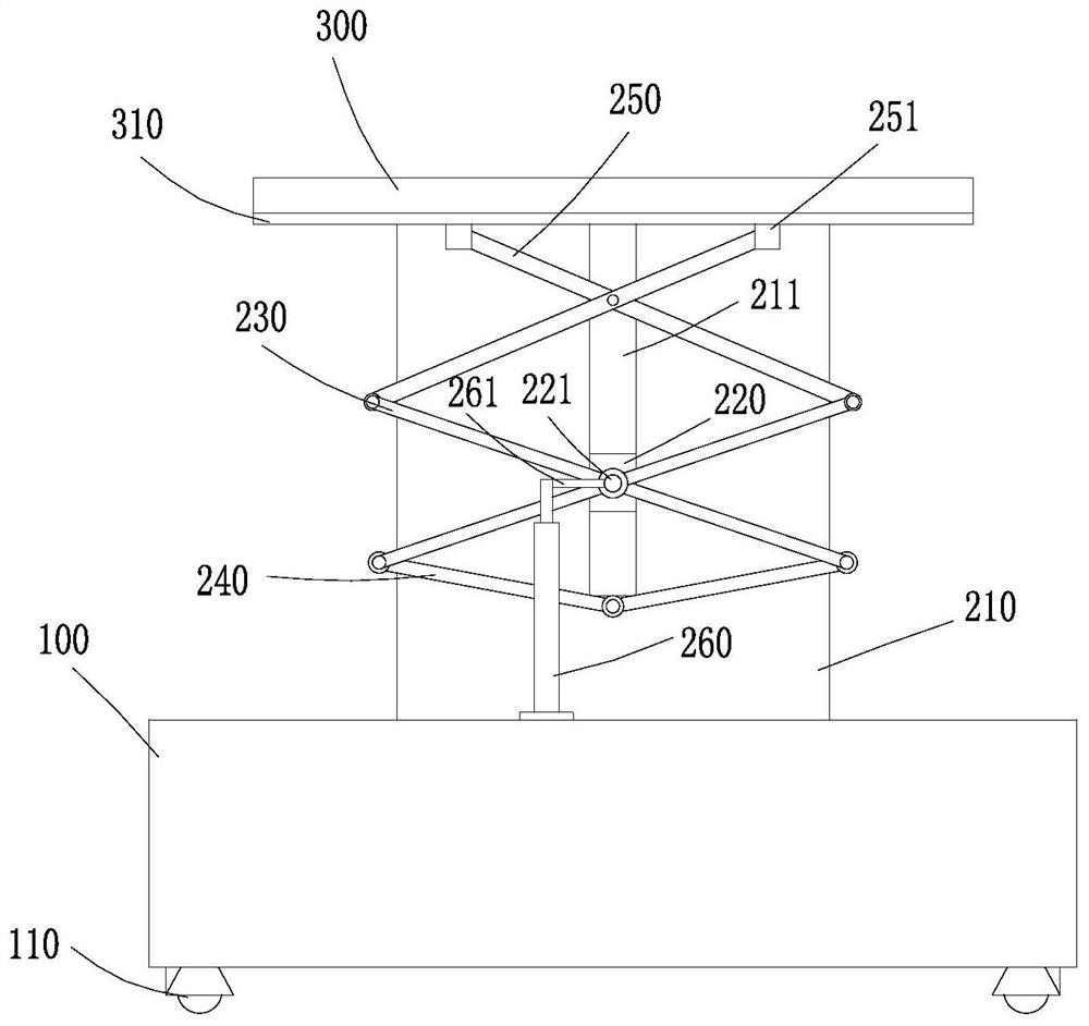 Adjustable power transmission cable installation device