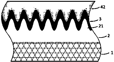 Hidden code holographic anti-counterfeiting film and manufacturing method and recognition system thereof