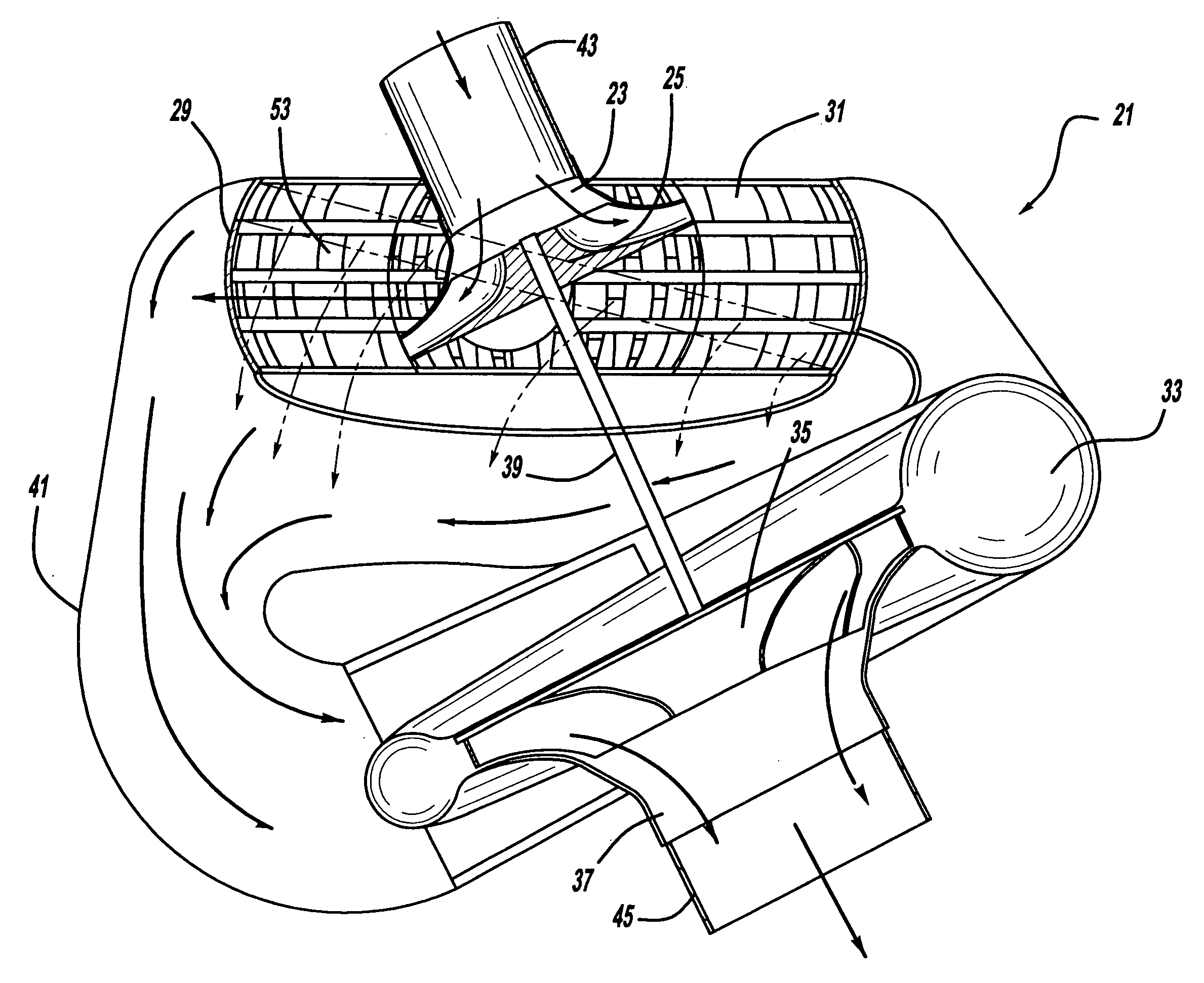 Wave rotor apparatus