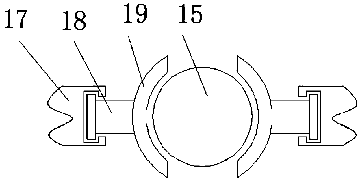 Novel screw rust removal device of metallic bolt