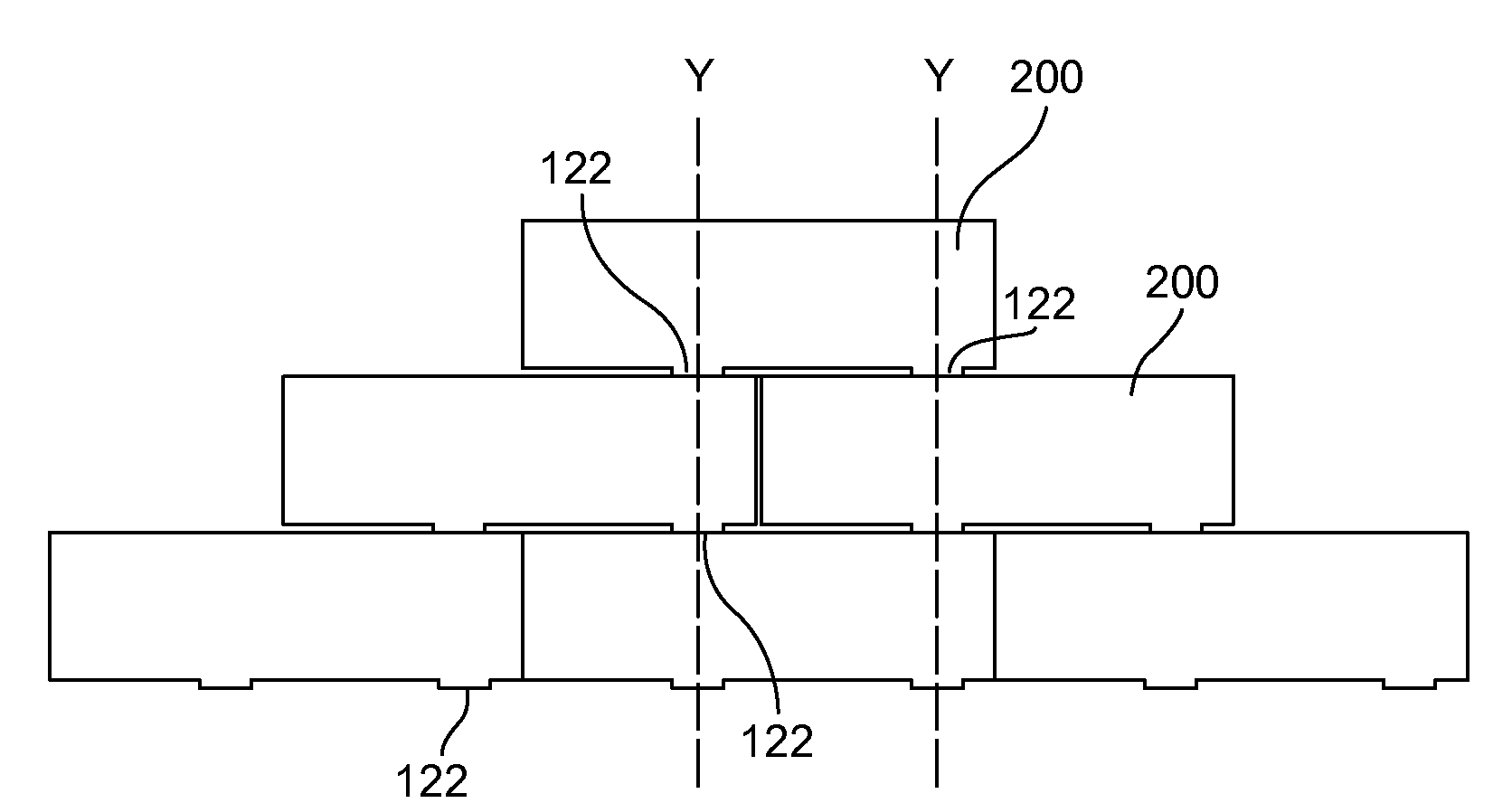 Wall block with weight bearing pads and method of producing wall blocks