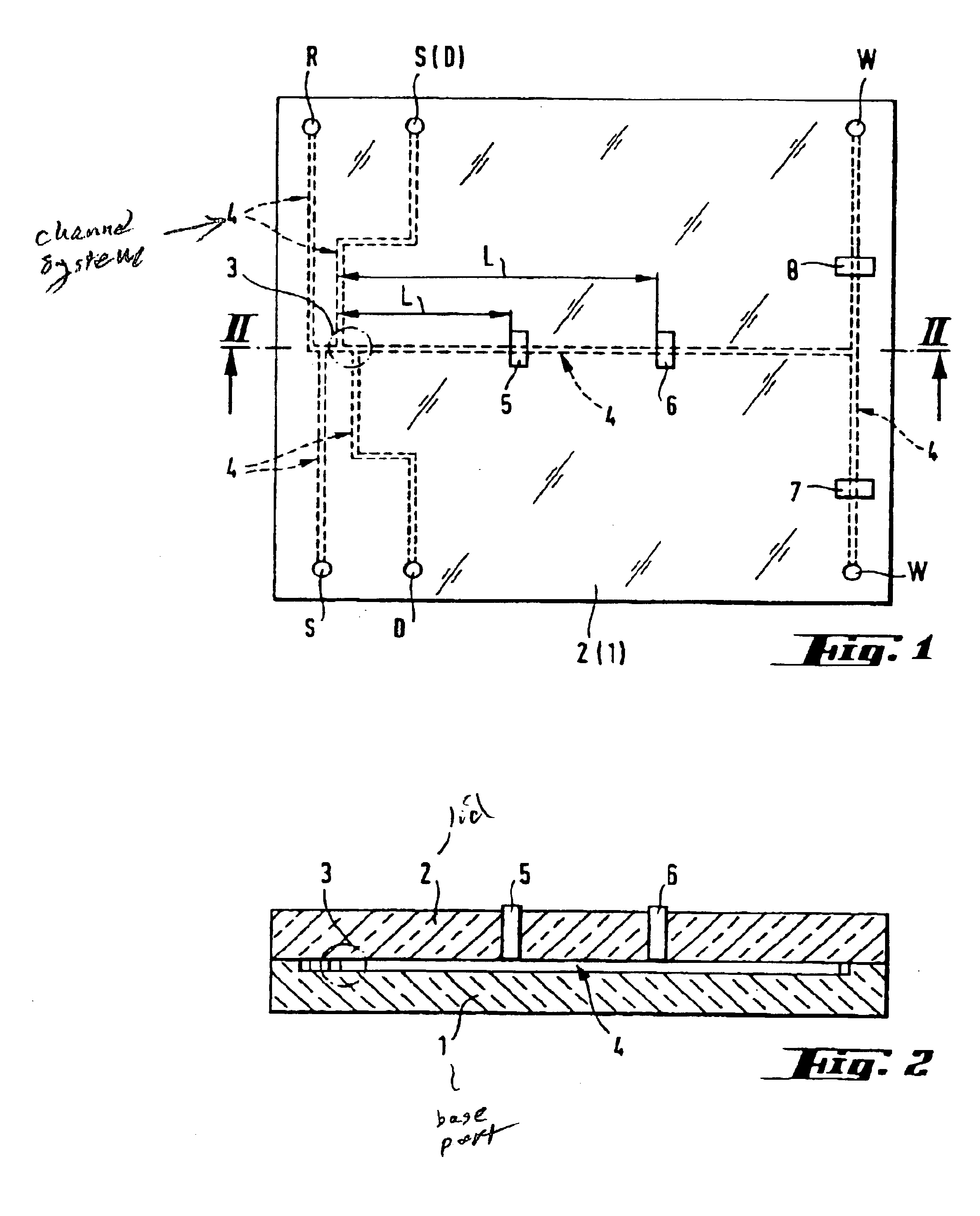 Method for controlling sample introduction in microcolumn separation techniques and sampling device