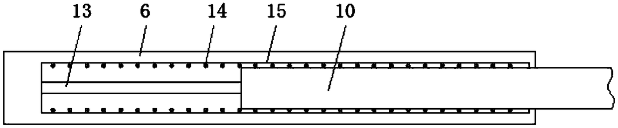 Folding telescopic logistics transport vehicle