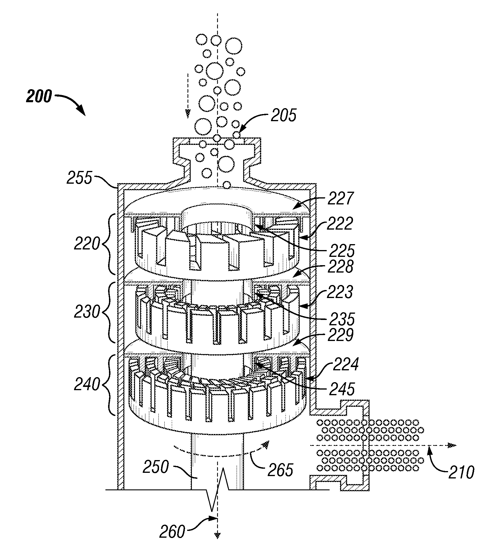 High shear process for the production of butadiene sulfone