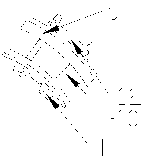 Polishing mechanism for bearing inner frame and outer frame