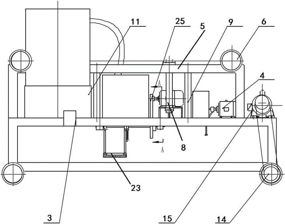 Mold cleaning and demolding agent spraying integrated machine and mold cleaning and demolding agent spraying method