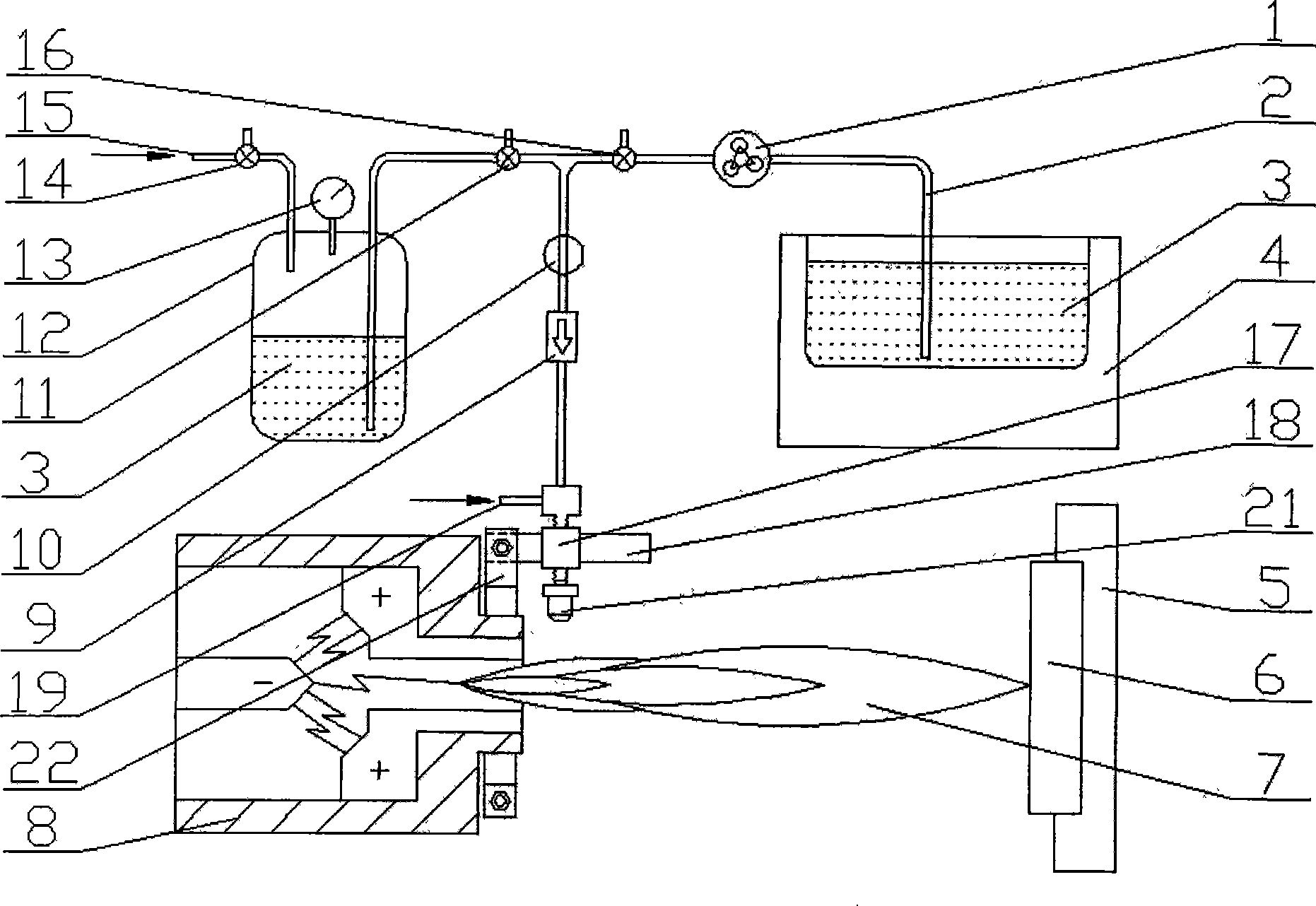 Method for suspending liquid plasma spraying preparation of hydroxyapatite bioactivity coatings