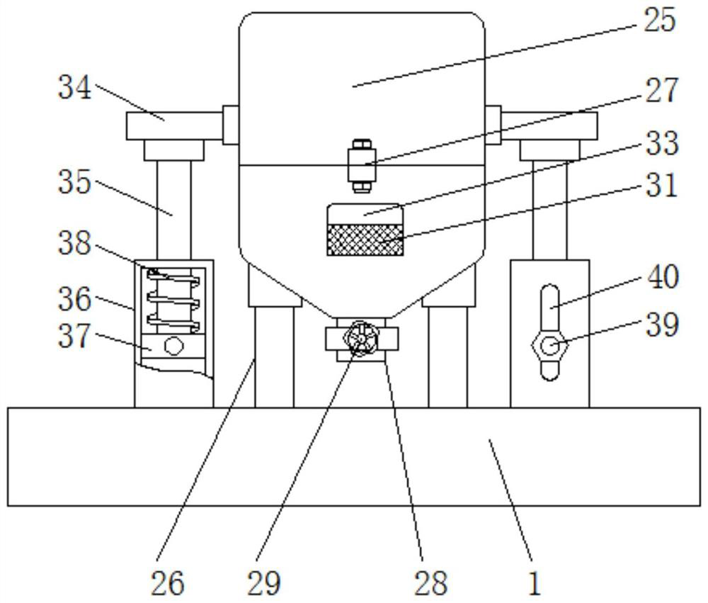 Using method of agricultural straw smashing and returning device