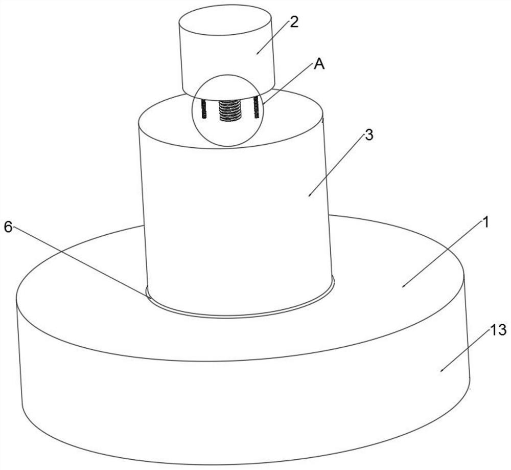 Syringe storage device with spiral pressure regulating function