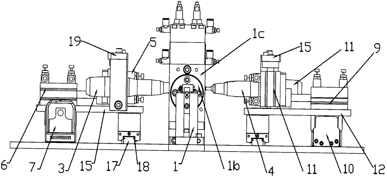 Metal bar polishing device