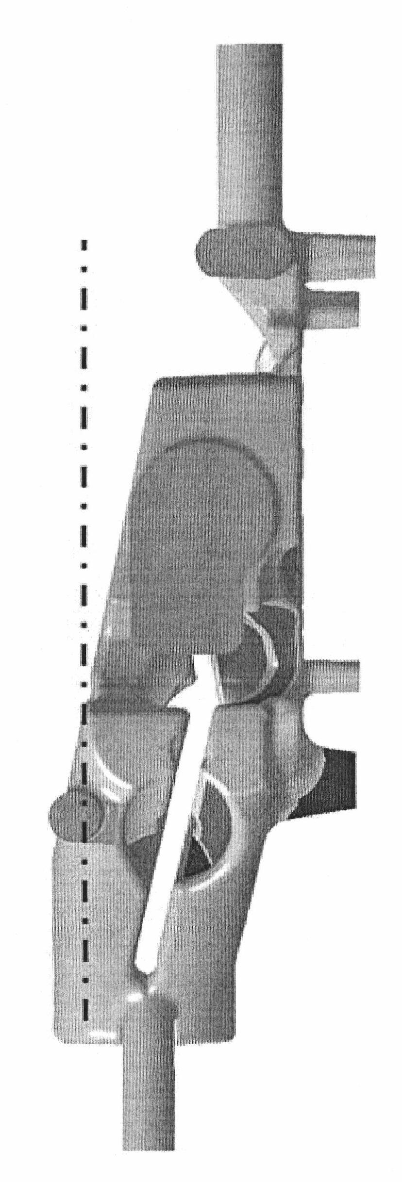 Internal combustion engine with liquid cooling