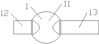 Valve core end surface milling clamp