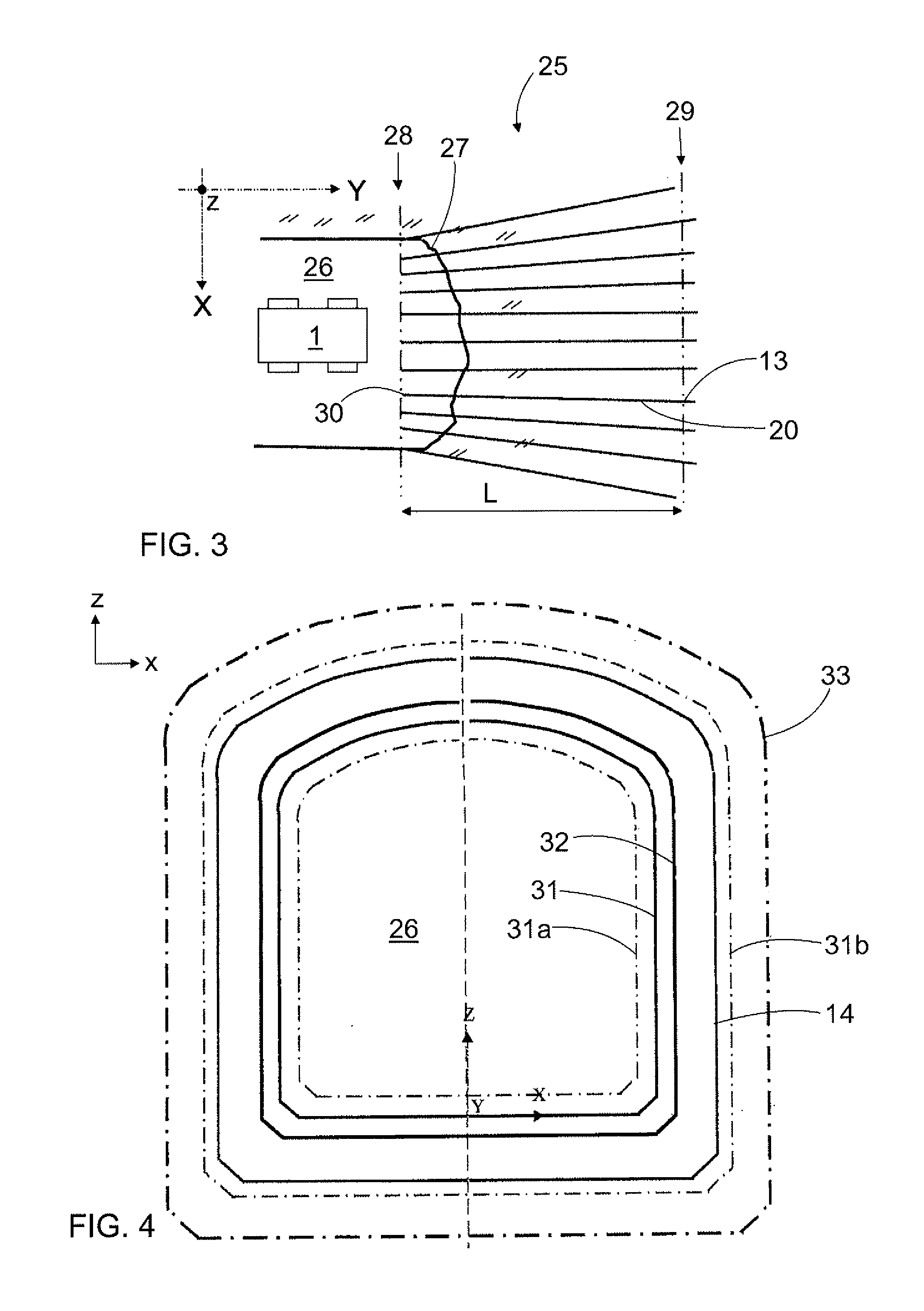 Designing drilling pattern for excavating rock cavern