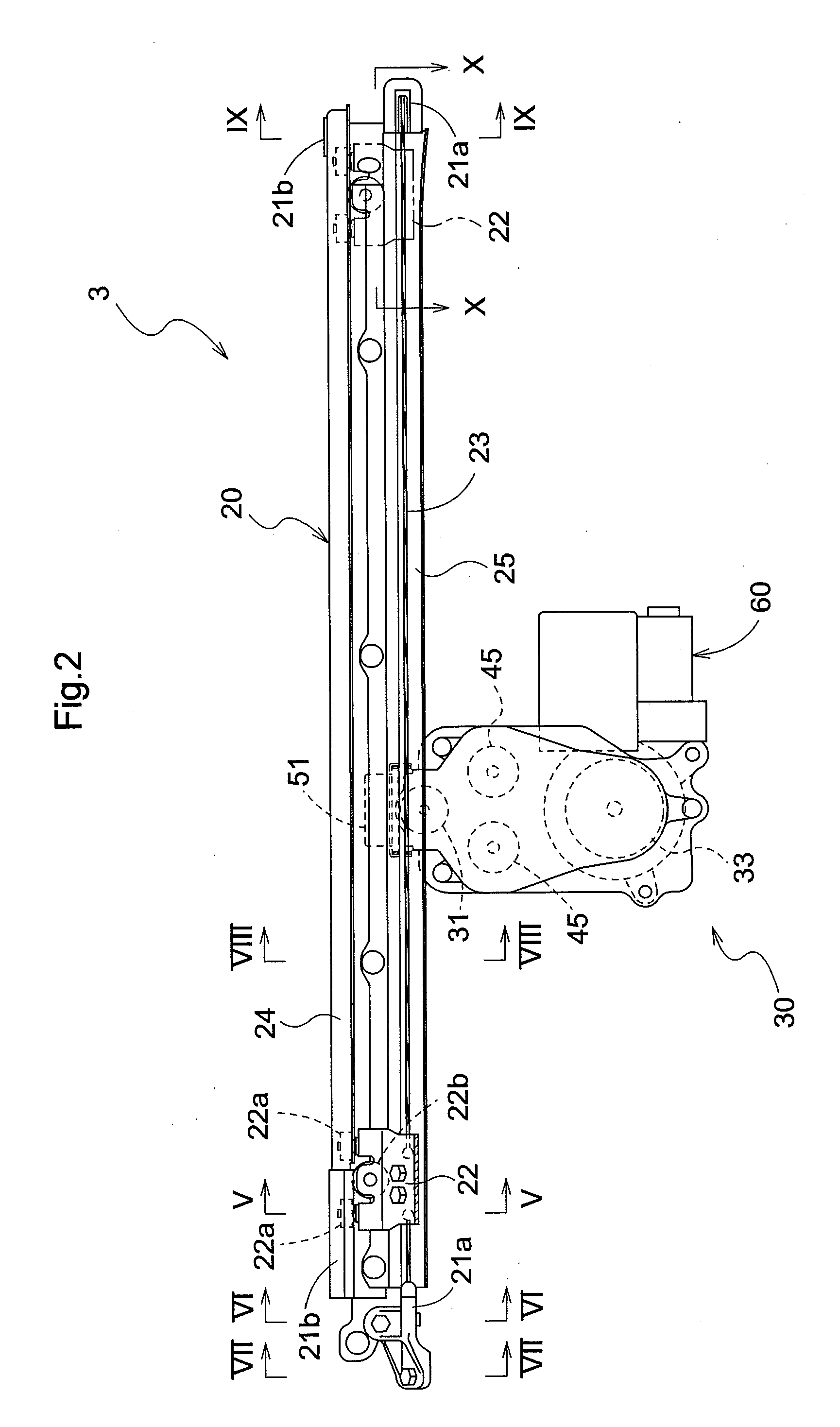 Vehicle door opening/closing apparatus