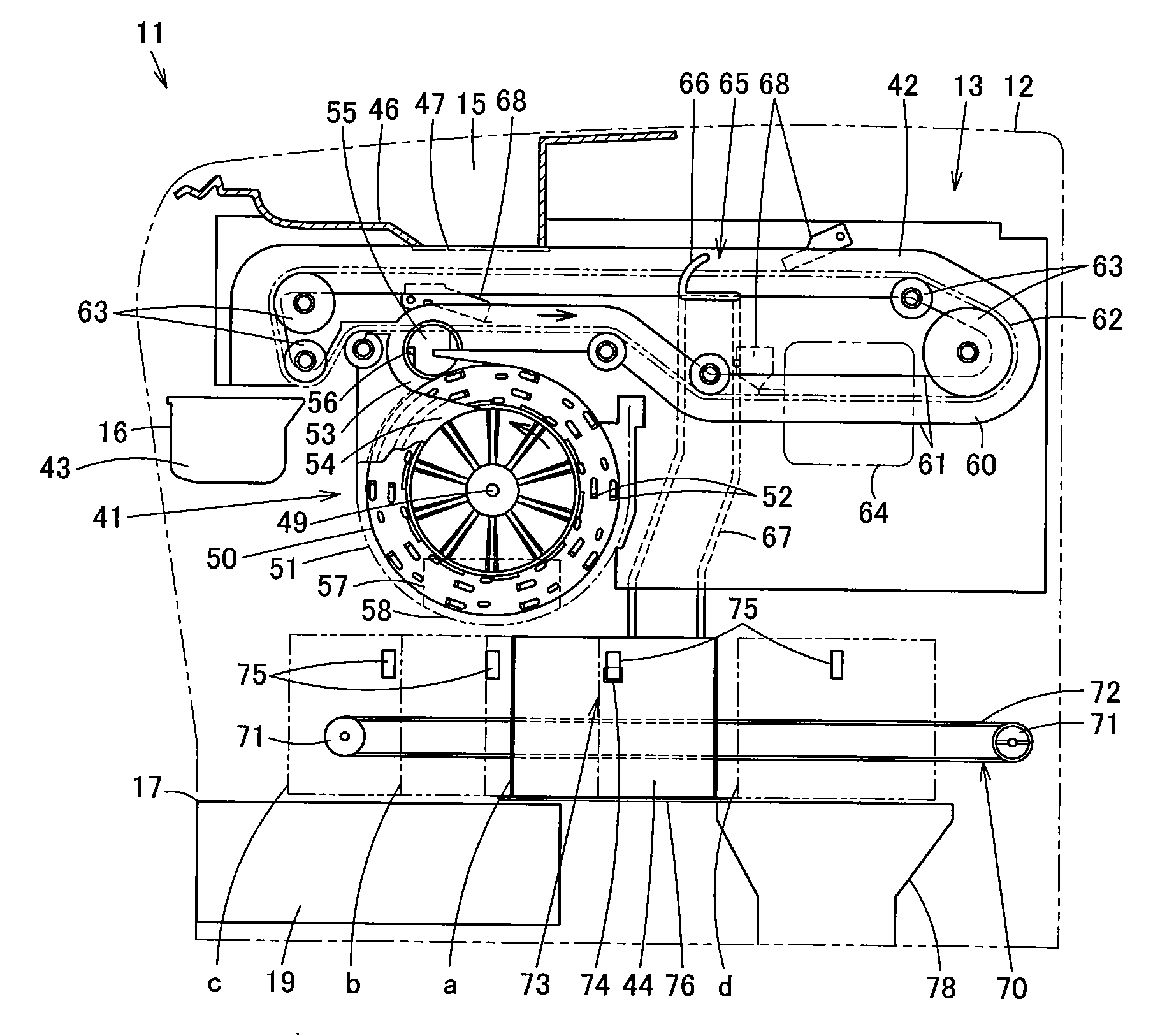 Coin processing method and coin processing unit