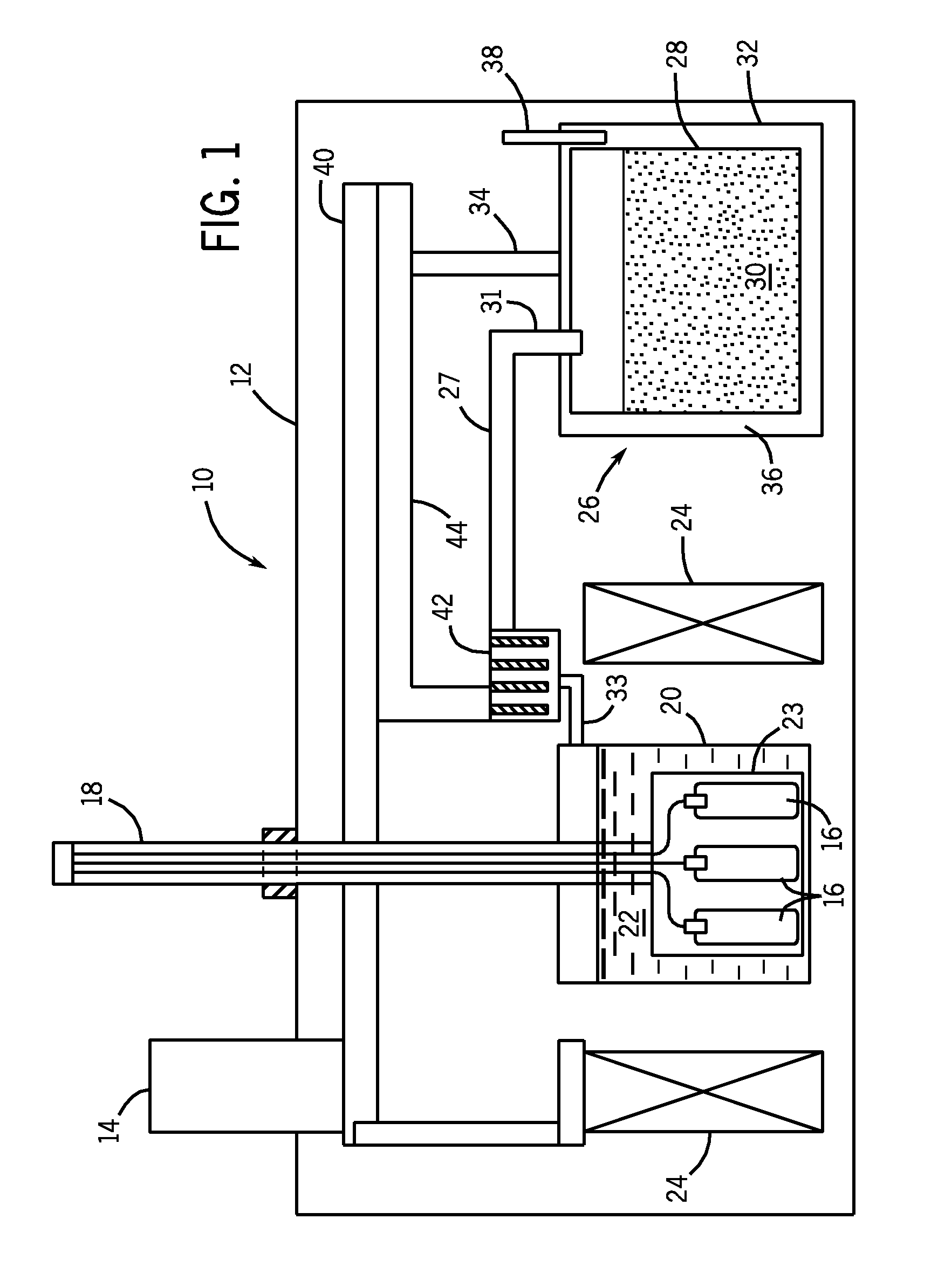 Sorption pump with integrated thermal switch