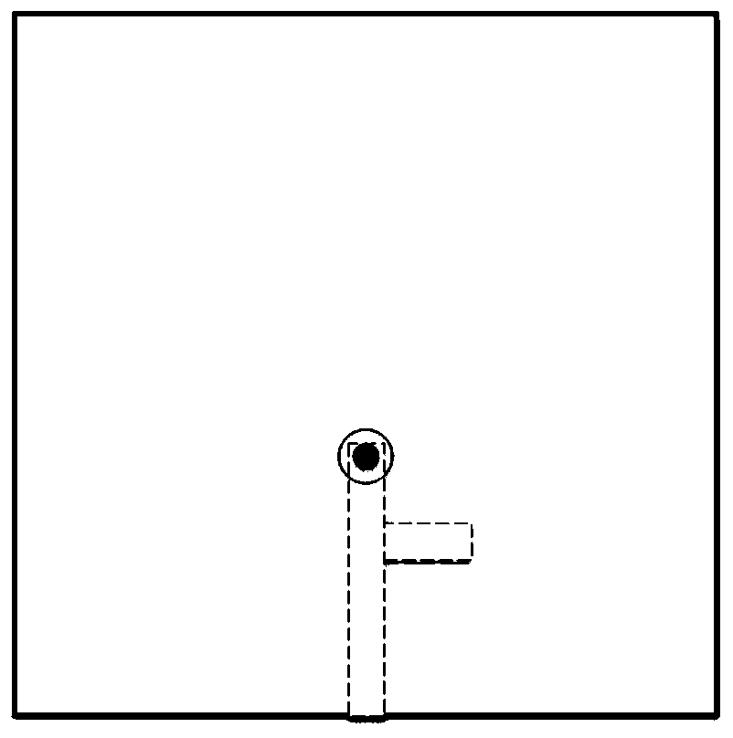 Wide-beam dielectric resonator antenna based on embedded metal column