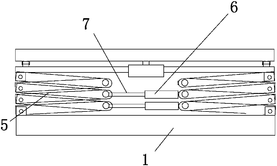 Pneumatic supporting structure