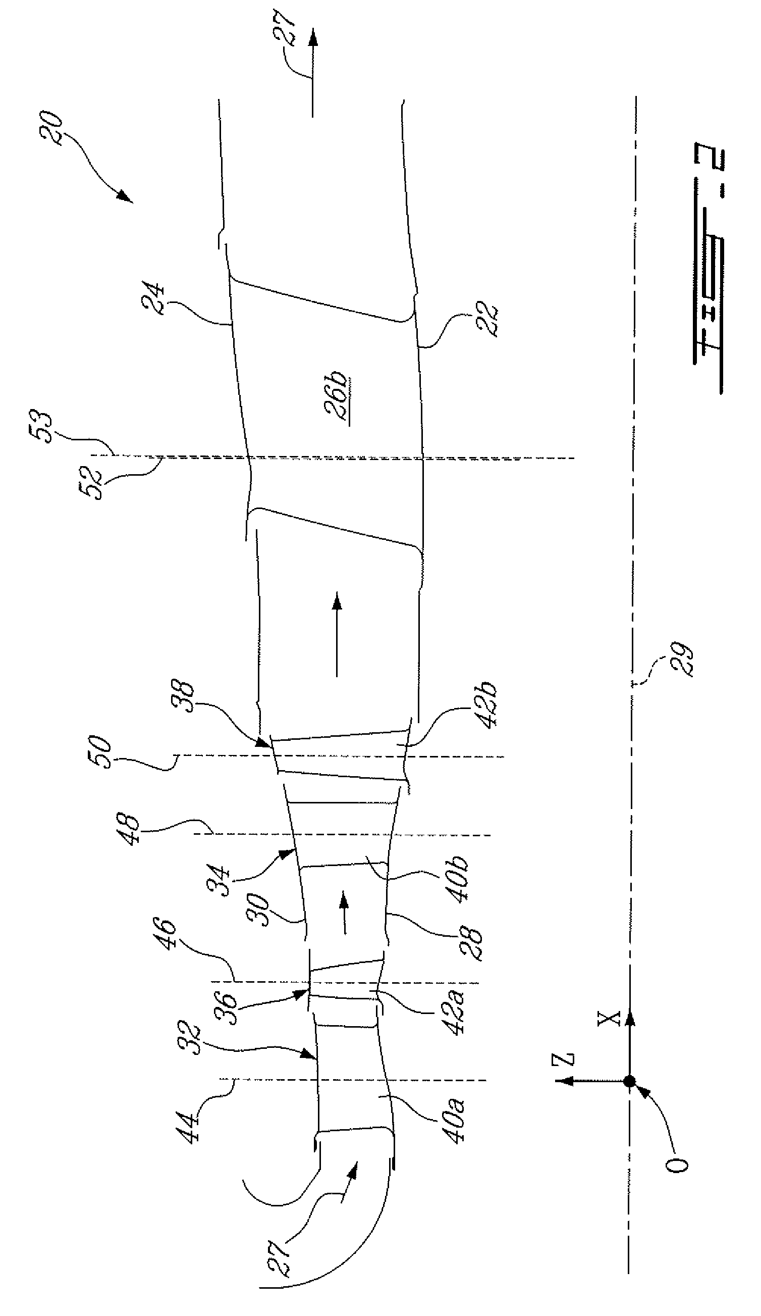 LP turbine vane airfoil profile