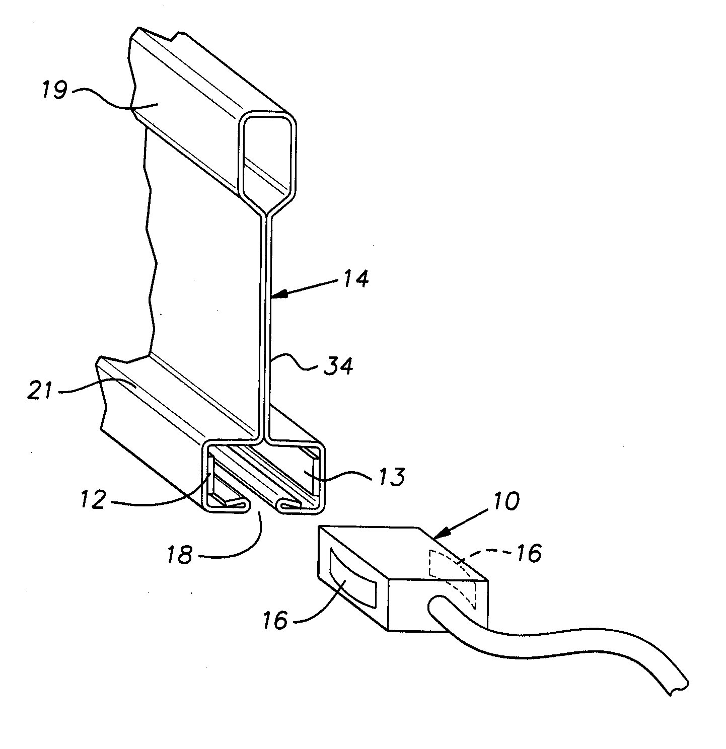 Electrified suspended ceiling grid