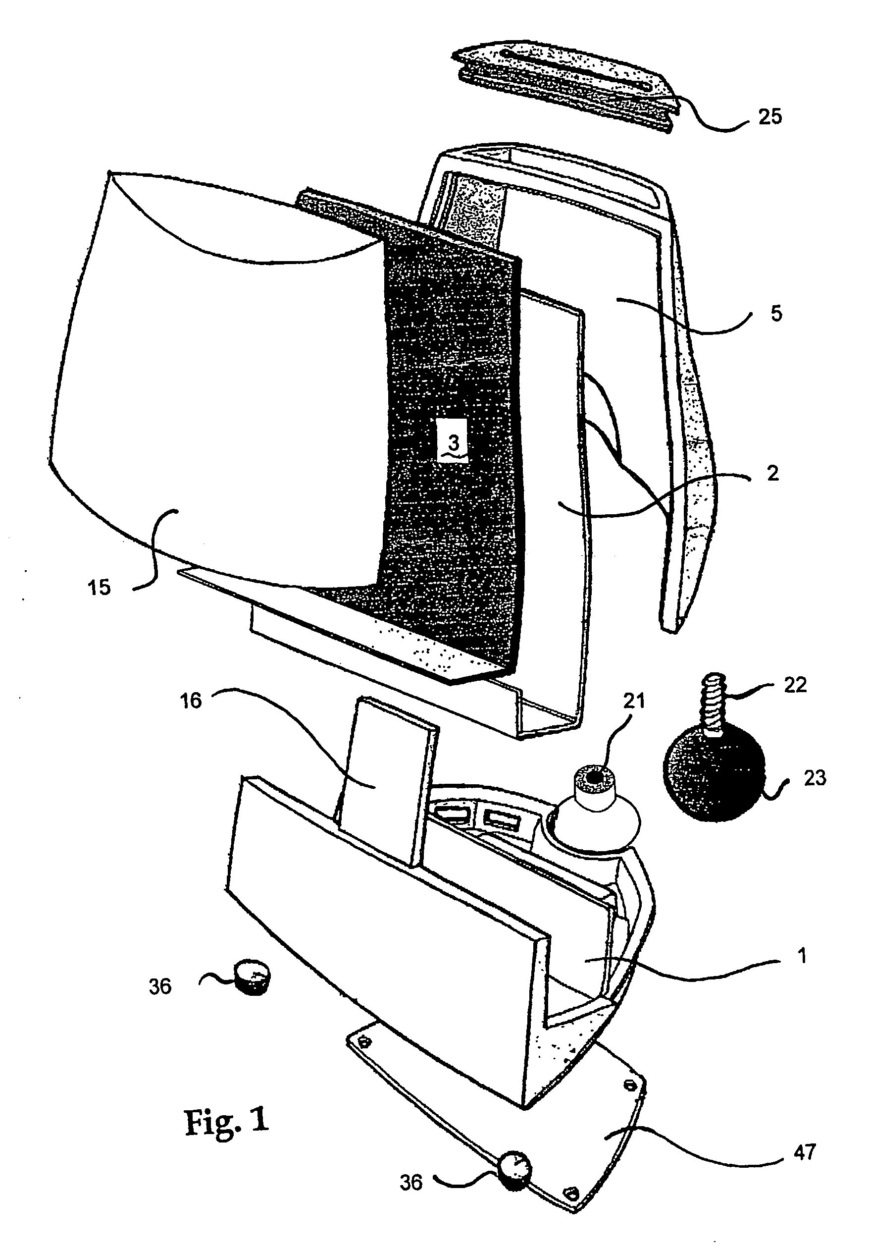 Vertical docking station