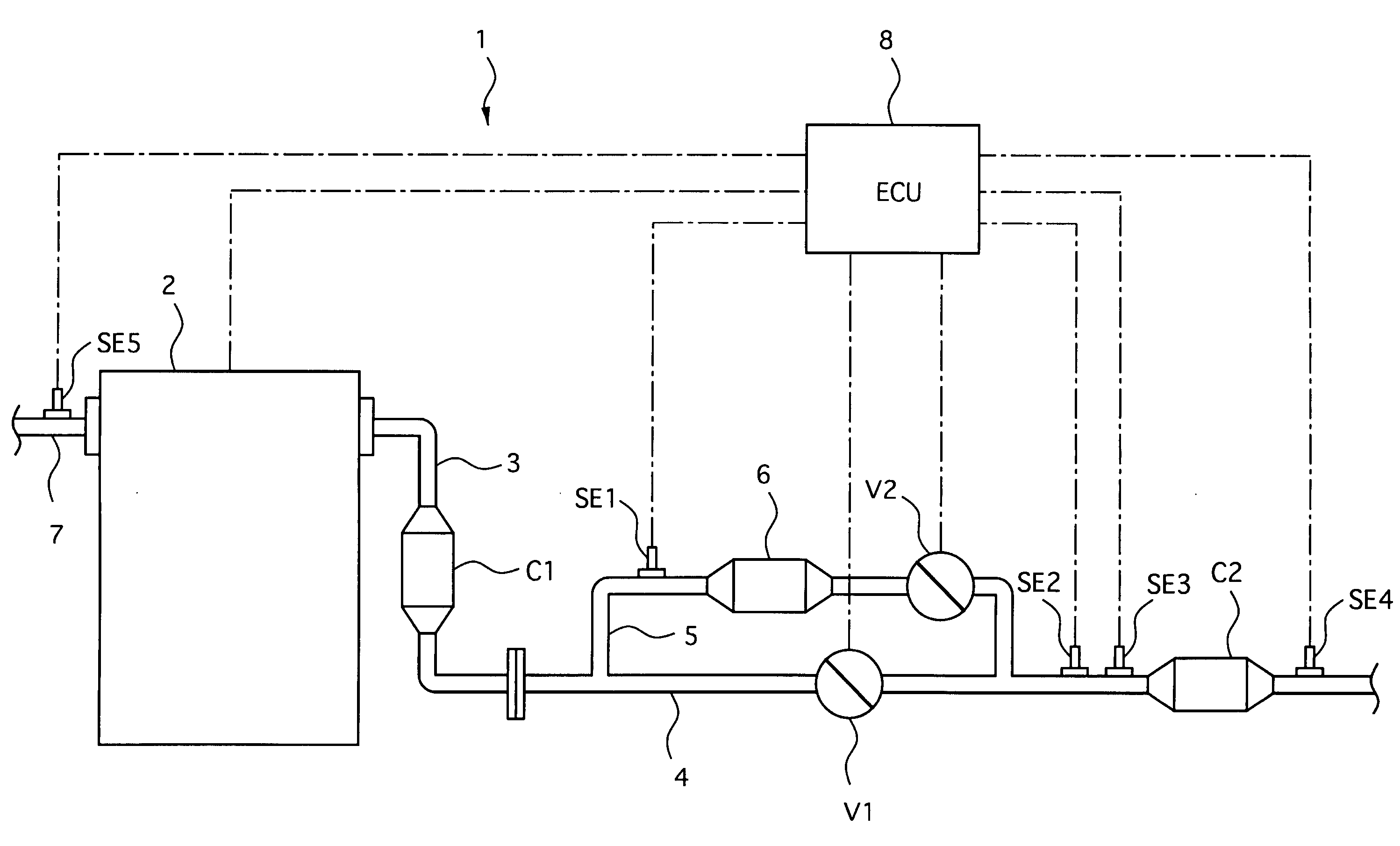 Exhaust emission control device