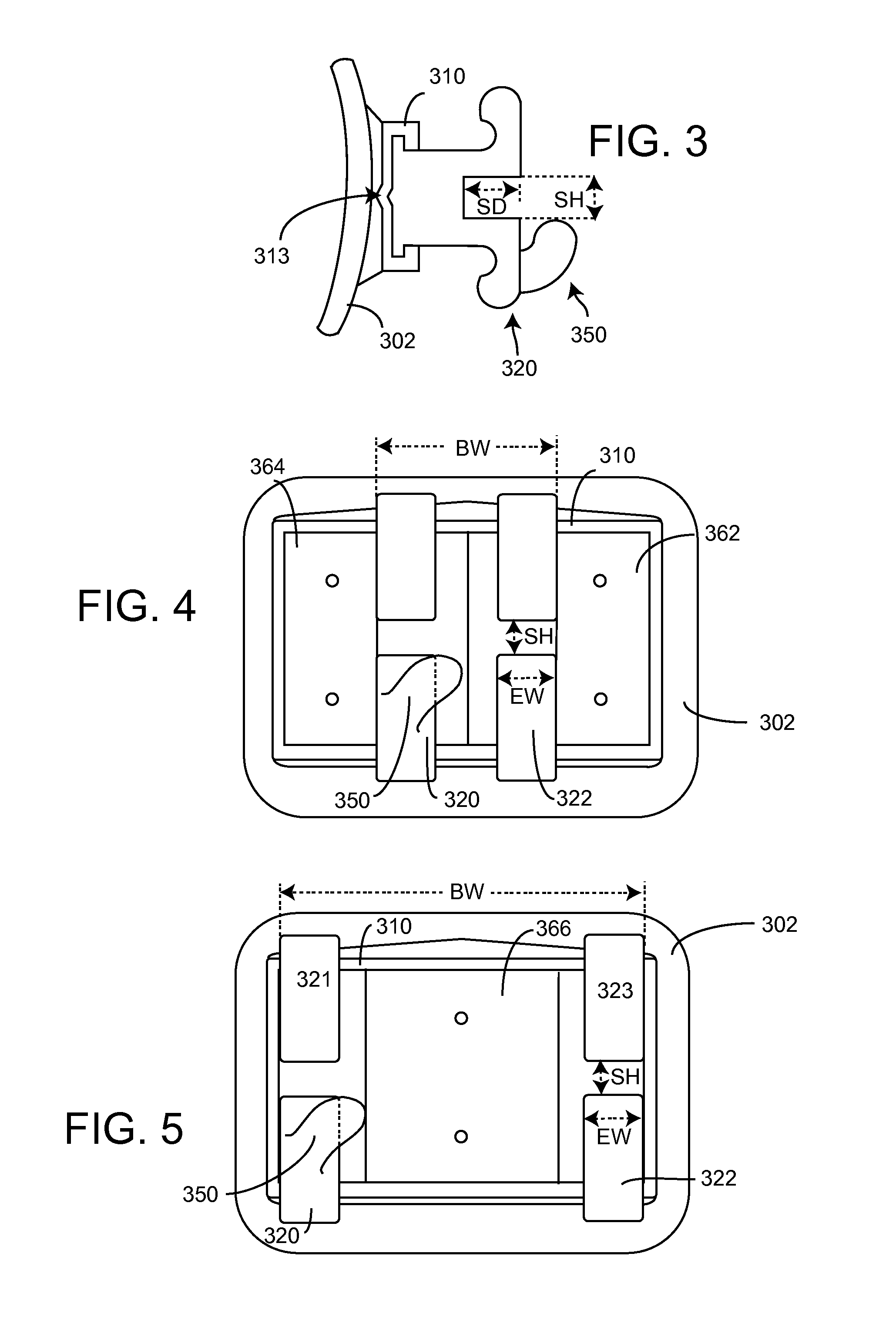 Method and system for bodily translating a tooth with a wide and adjustable width brackets